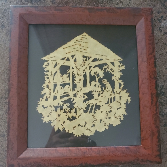 Vintage Scherenschnitte/Laserschnitte - signed & dated - Picture 3 of 8